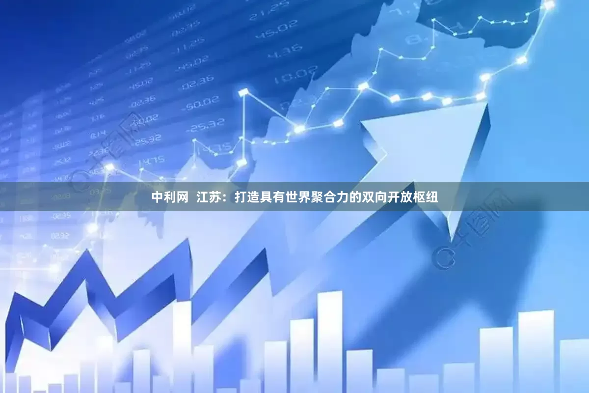 中利网  江苏：打造具有世界聚合力的双向开放枢纽